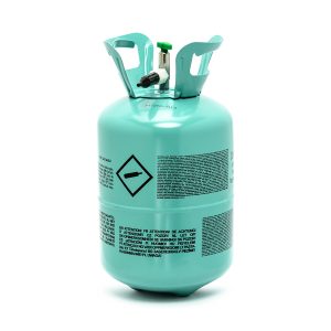 Helium tank, mint, 30 balloons