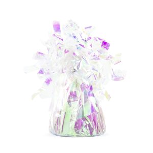 Foil balloon weight, iridescent (1 pkt / 4 pc.)Foil balloon weight, iridescent (1 pkt / 4 pc.)