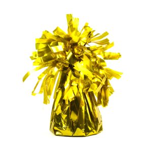 Foil balloon weight, gold (1 pkt / 4 pc.)Foil balloon weight, gold (1 pkt / 4 pc.)