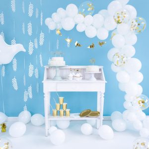 Foil balloon weight, gold (1 pkt / 4 pc.)