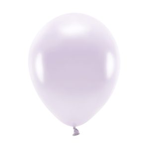Eco Balloons 26cm metallic, lilac (1 pkt / 10 pc.)