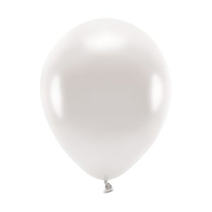 Eco Balloons 26cm metallic, pearl (1 pkt / 10 pc.)