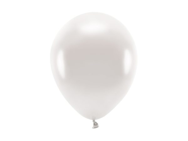Eco Balloons 26cm metallic, pearl (1 pkt / 10 pc.)