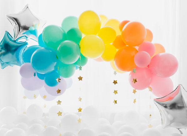 Eco Balloons 26cm pastel, sky-blue (1 pkt / 10 pc.)