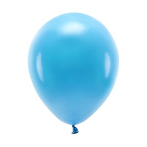 Eco Balloons 26cm pastel, turquoise (1 pkt / 10 pc.)