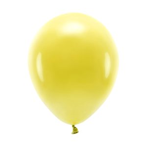 Eco Balloons 26cm pastel, dark yellow (1 pkt / 10 pc.)
