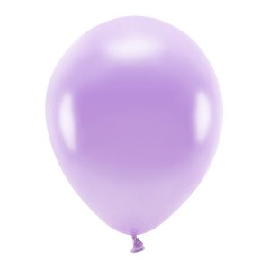 Eco Balloons 30cm metallic, lavender (1 pkt / 10 pc.)