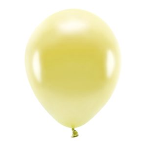 Eco Balloons 30cm metallic, light gold (1 pkt / 10 pc.)