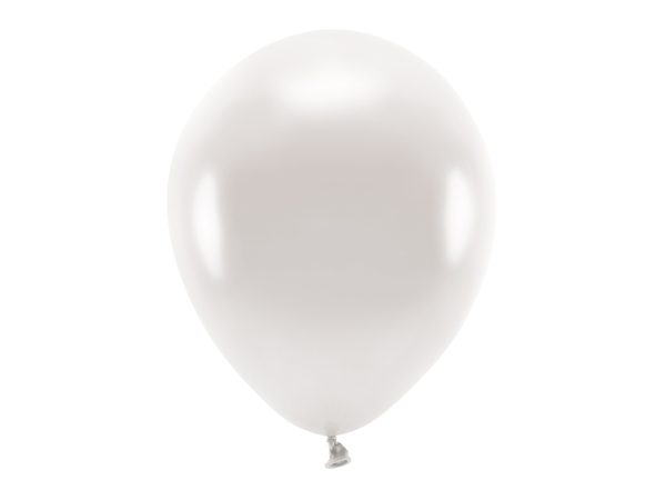 Eco Balloons 30cm metallic, pearl (1 pkt / 10 pc.)