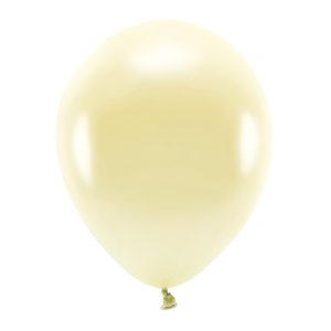 Eco Balloons 30cm metallic, straw (1 pkt / 10 pc.)