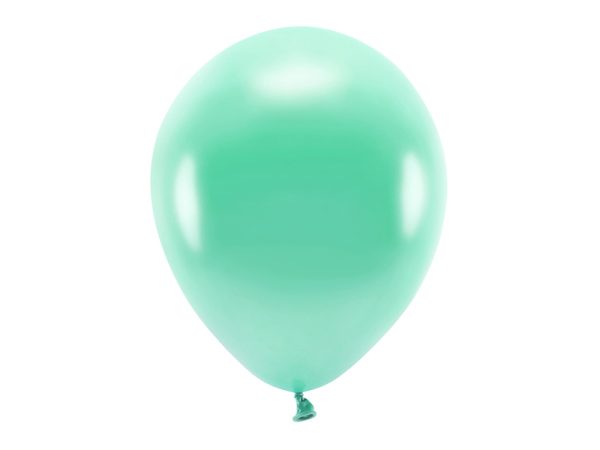 Eco Balloons 30cm metallic, dark mint (1 pkt / 10 pc.)