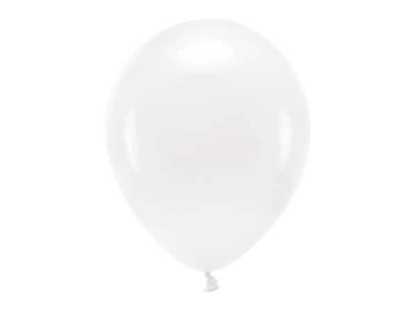 Eco Balloons 30cm pastel, white (1 pkt / 10 pc.)