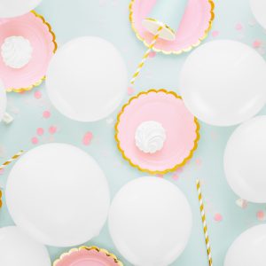 Eco Balloons 30cm pastel, white (1 pkt / 10 pc.)