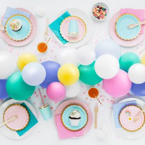 Eco Balloons 30cm pastel, white (1 pkt / 10 pc.)