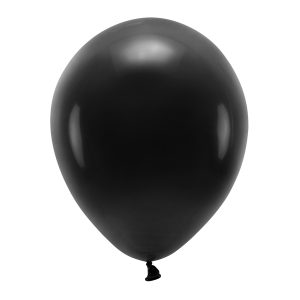 Eco Balloons 30cm pastel, black (1 pkt / 10 pc.)