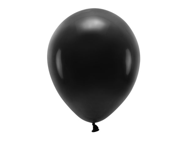 Eco Balloons 30cm pastel, black (1 pkt / 10 pc.)