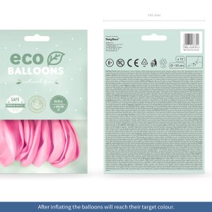 Eco Balloons 30cm pastel, light pink (1 pkt / 10 pc.)