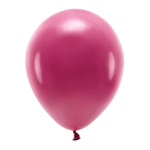 Eco Balloons 30cm pastel, deep red (1 pkt / 10 pc.)