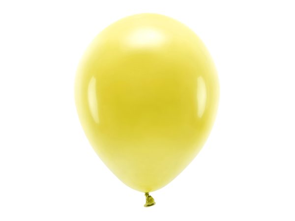 Eco Balloons 30cm pastel, dark yellow (1 pkt / 10 pc.)