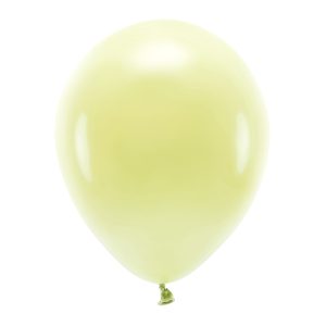 Eco Balloons 30cm pastel, light yellow (1 pkt / 10 pc.)