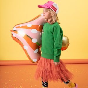 Foil balloon Mushroom, 66x75cm, mix