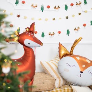 Foil Balloon Deer, 73x64cm, mix