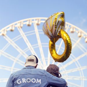 Foil balloon Ring, 60x95cm, mix