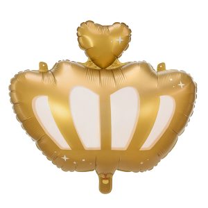 Foil balloon Crown, 52x42cm, mix