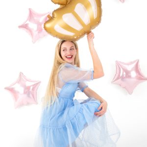Foil balloon Crown, 52x42cm, mix