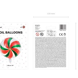 Foil balloon Candy, 35cm, mix