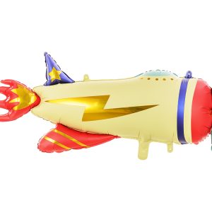 Foil balloon Plane, 91x39cm, mix