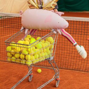 Foil balloon Pig, 72x46cm, mix