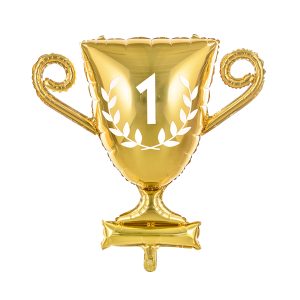 Foil balloon Cup, 64x61cm, gold