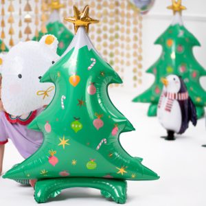 Foil balloon Polar bear, 51x45cm, mix