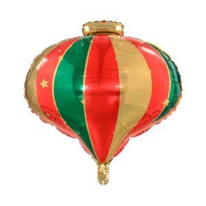 Foil balloon Christmas Bauble, 51x49cm, mix