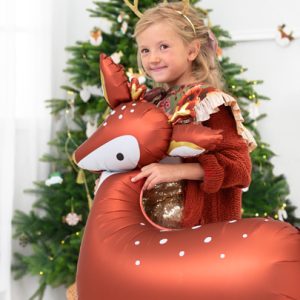 Foil balloon Deer, 80x105cm, mix
