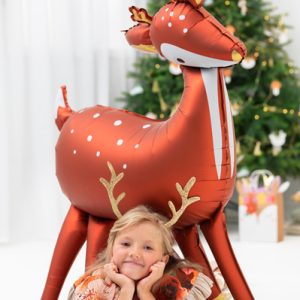 Foil balloon Deer, 80x105cm, mix