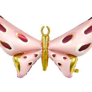 Foil balloons Butterfly, 120x87 cm, mix