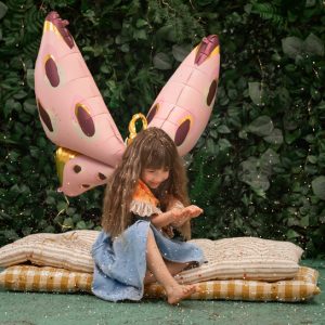 Foil balloons Butterfly, 120x87 cm, mix