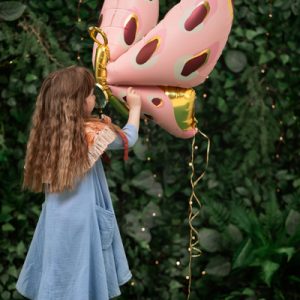 Foil balloons Butterfly, 120x87 cm, mix