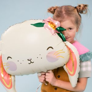 Foil balloons Rabbit, 65x55 cm, mix
