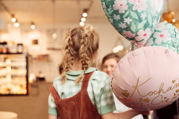 Foil balloon ''Kocham Cię Mamo'', 45 cm, pink