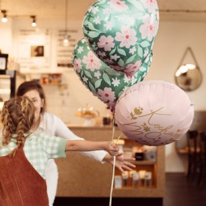 Foil balloon ''Kocham Cię Mamo'', 45 cm, pink
