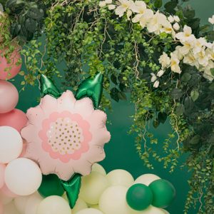 Foil balloon Flower, 70x62 cm, mix