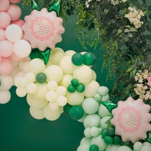 Foil balloon Flower, 70x62 cm, mix