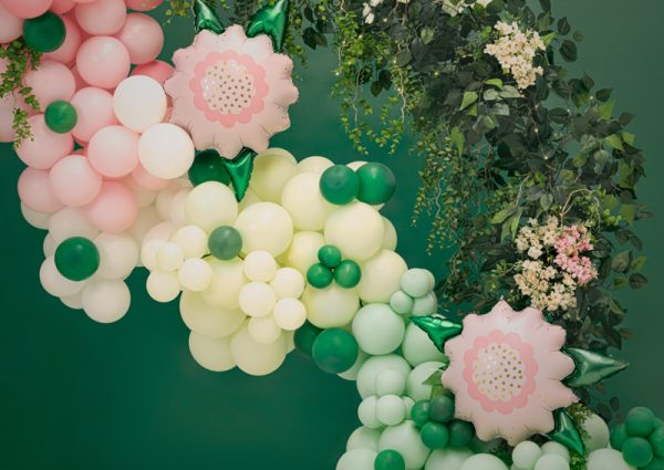 Foil balloon Flower, 70x62 cm, mix