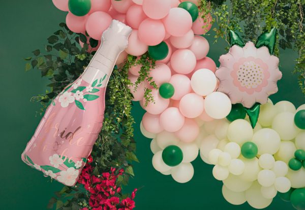 Foil balloon Flower, 70x62 cm, mix