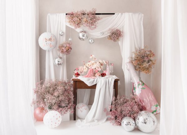 Foil balloon Bottle Bride to be, 49.5x108.5 cm, mix