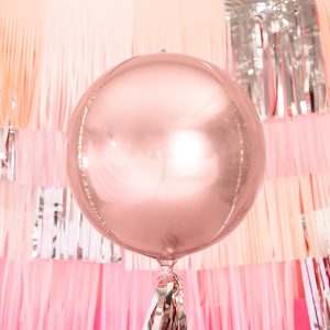 Foil Balloon Ball, 40cm, rose gold