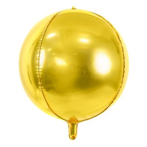 Foil Balloon Ball, 40cm, gold